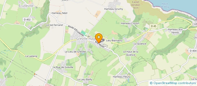 localisation de l'entreprise MONSIEUR ERIC BRIAND à LA HAGUE