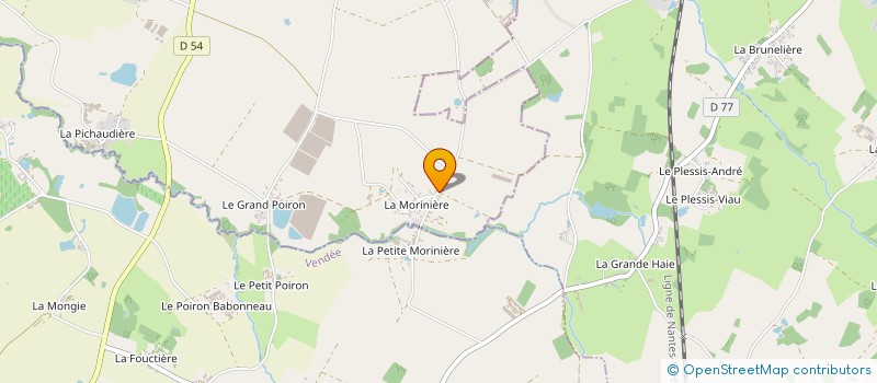 localisation de l'entreprise MONSIEUR ERIC BRIAND  SAINT-HILAIRE-DE-CLISSON