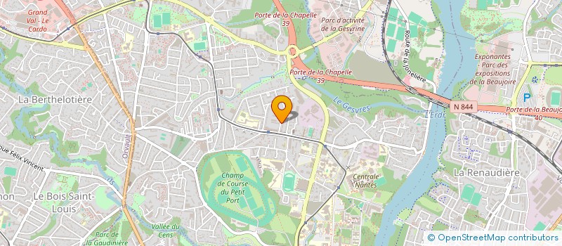 localisation de l'entreprise MONSIEUR ERIC BRIAND à NANTES