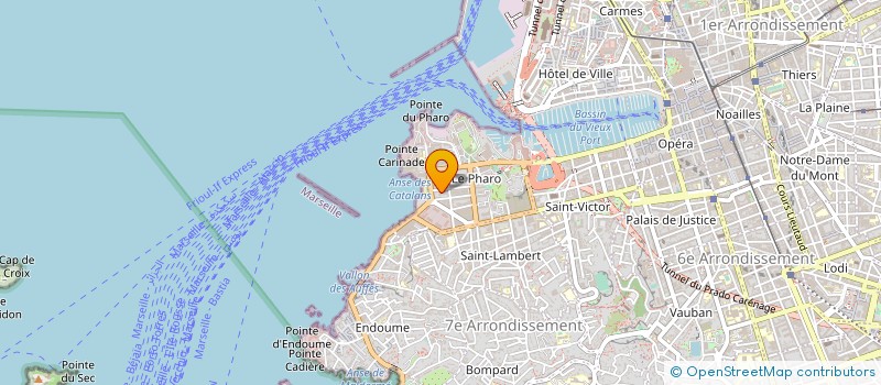 localisation de l'entreprise MONSIEUR ERIC BRICQUEBEC à MARSEILLE