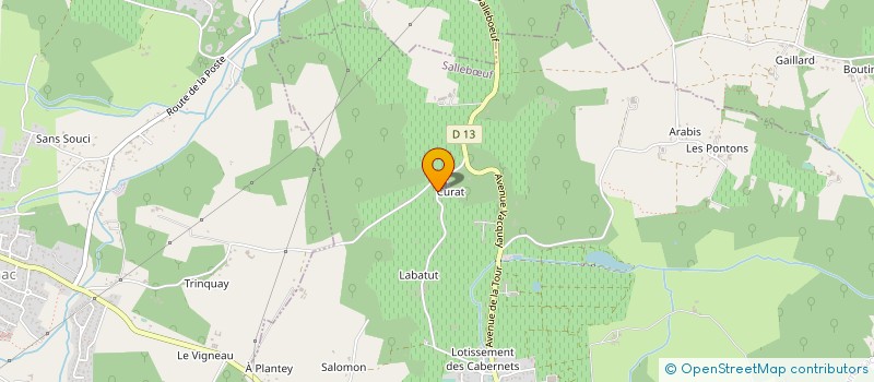 localisation de l'entreprise MONSIEUR ERIC BRION  SALLEBUF