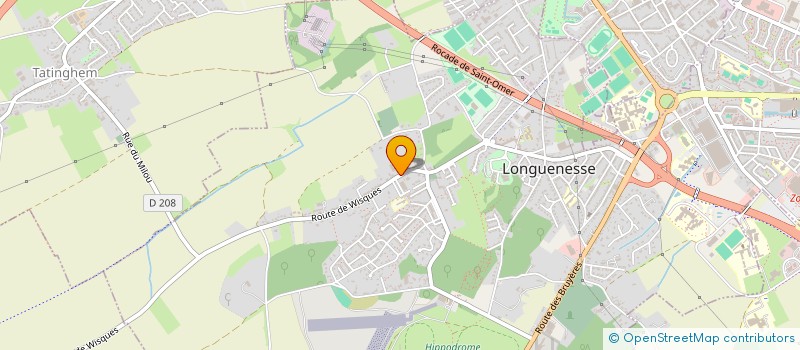 localisation de l'entreprise MONSIEUR ERIC BRIOUL  LONGUENESSE