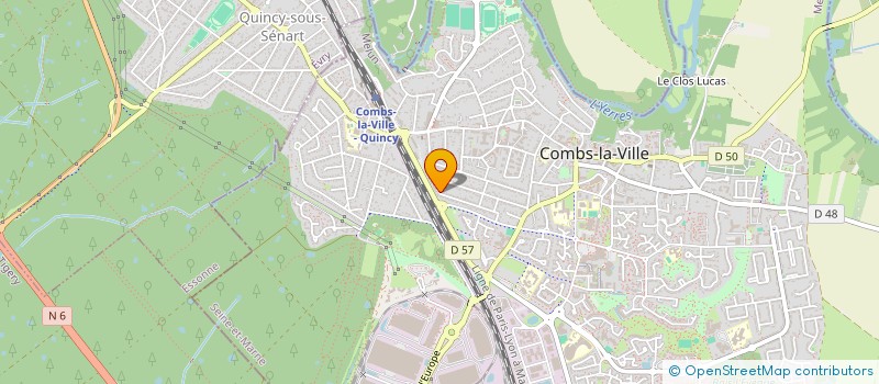 localisation de l'entreprise MONSIEUR ERIC BROCHARD  COMBS-LA-VILLE