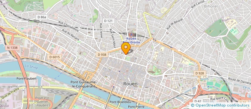 localisation de l'entreprise MONSIEUR ERIC BROCHARD à ROUEN