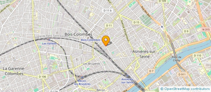 localisation de l'entreprise MONSIEUR ERIC BROCHET à ASNIERES-SUR-SEINE