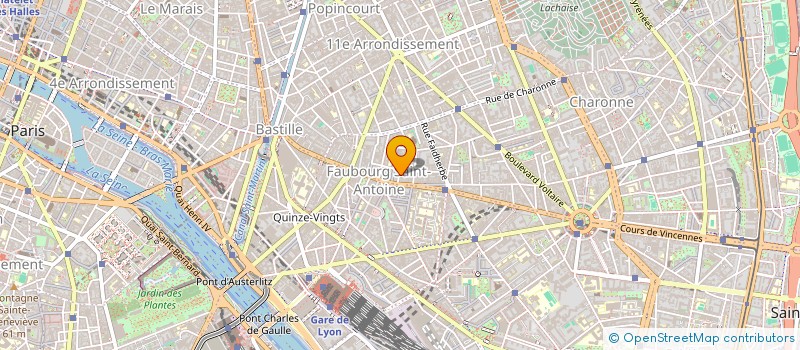 localisation de l'entreprise MONSIEUR ERIC BROCHIER  PARIS