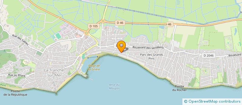 localisation de l'entreprise MONSIEUR ERIC BRONNER à LA TRANCHE-SUR-MER