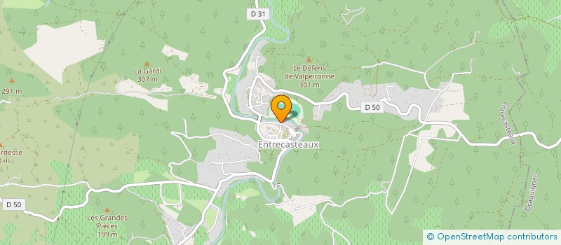 localisation de l'entreprise MONSIEUR ERIC BROUCHIER  ENTRECASTEAUX