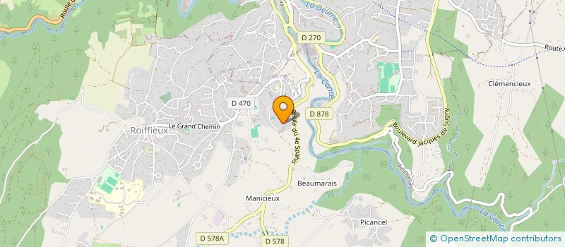 localisation de l'entreprise MONSIEUR ERIC BROUSSE  ROIFFIEUX