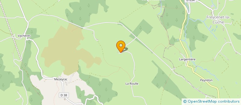 localisation de l'entreprise MONSIEUR ERIC BRUCHET  SAINT-MARTIN-DE-FUGERES