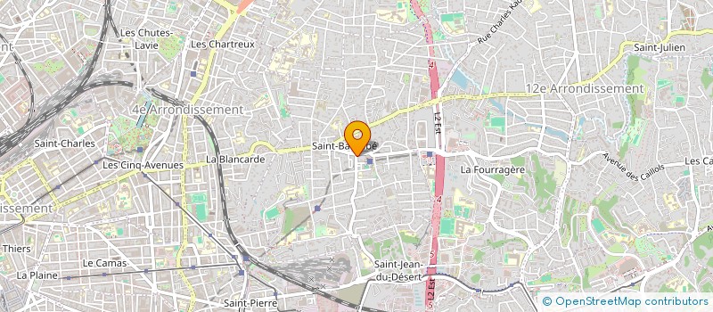 localisation de l'entreprise MONSIEUR ERIC BRUN à MARSEILLE