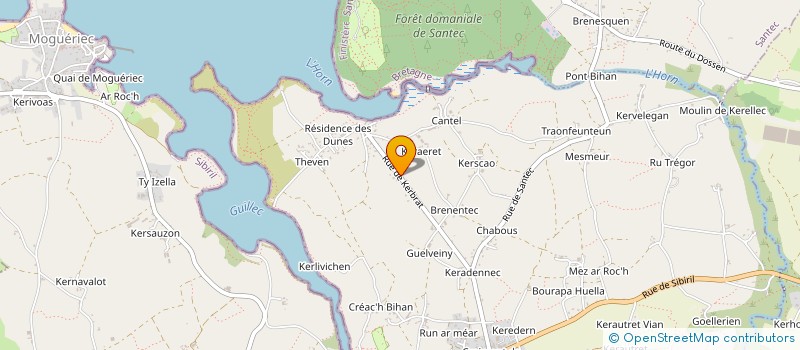 localisation de l'entreprise MONSIEUR ERIC BRUNNER  PLOUGOULM