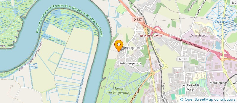 localisation de l'entreprise MONSIEUR ERIC BRUNO  VERGEROUX