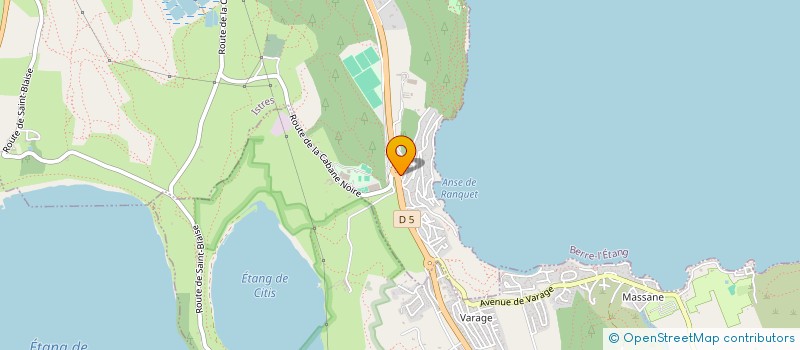 localisation de l'entreprise MONSIEUR ERIC BRUVEL  ISTRES