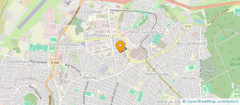 localisation de l'entreprise MONSIEUR ERIC BUFFARD à LE HAVRE