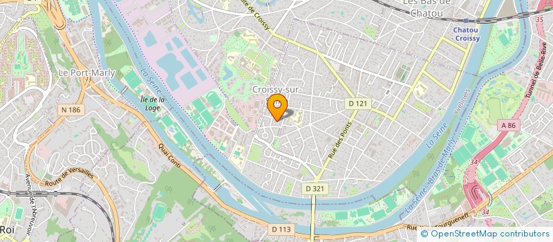 localisation de l'entreprise MONSIEUR ERIC BURG  CROISSY-SUR-SEINE