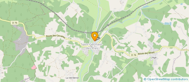 localisation de l'entreprise MONSIEUR ERIC BURG  GENIS