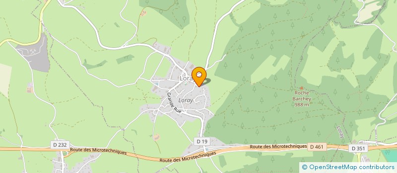 localisation de l'entreprise MONSIEUR ERIC BUZY  LORAY