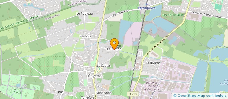 localisation de l'entreprise MONSIEUR ERIC CABANNES-SANCHEZ à BLANQUEFORT