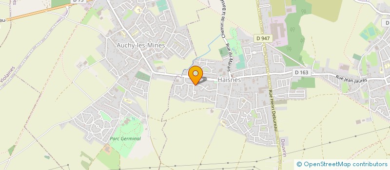 localisation de l'entreprise MONSIEUR ERIC CABY  HAISNES