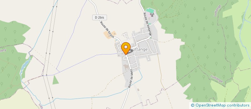 localisation de l'entreprise MONSIEUR ERIC CADORET  LUTTANGE