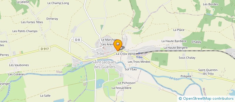localisation de l'entreprise MONSIEUR ERIC CALEGARI à TROO