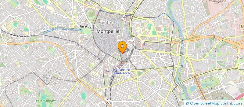 localisation de l'entreprise MONSIEUR ERIC CAMBLAIN à MONTPELLIER