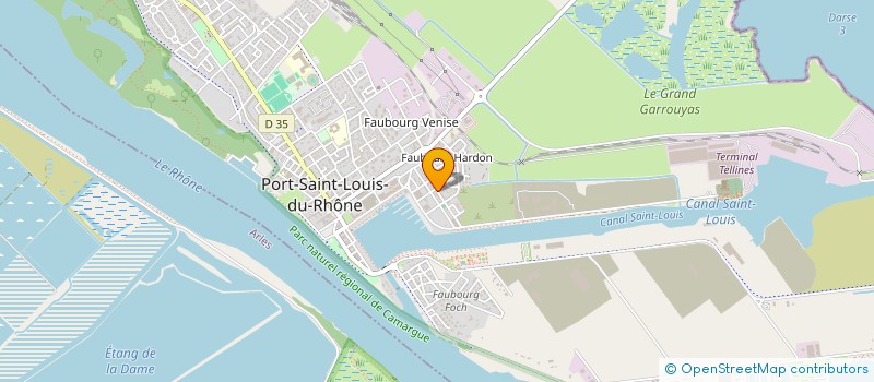 localisation de l'entreprise MONSIEUR ERIC CAMPANI à PORT-SAINT-LOUIS-DU-RHONE