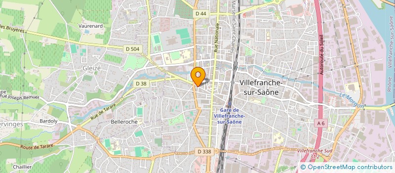 localisation de l'entreprise MONSIEUR ERIC CANG  VILLEFRANCHE-SUR-SAONE