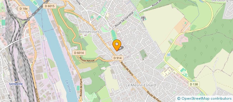 localisation de l'entreprise MONSIEUR ERIC CAP  BONSECOURS