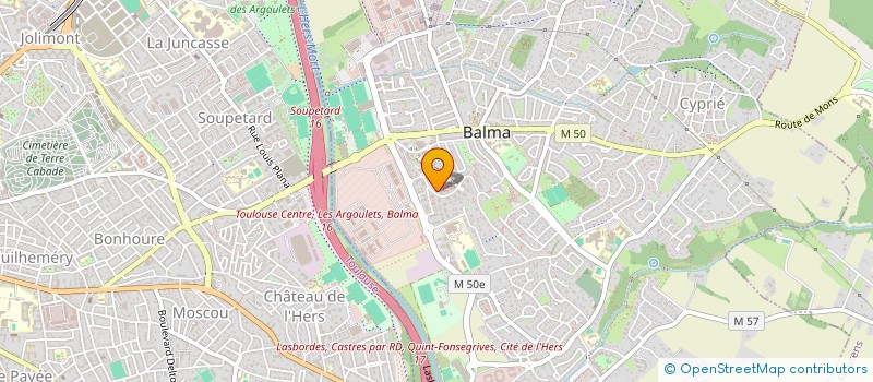localisation de l'entreprise MONSIEUR ERIC CAPDEVIELLE à BALMA