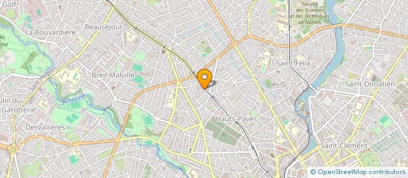 localisation de l'entreprise MONSIEUR ERIC CARIOU à NANTES