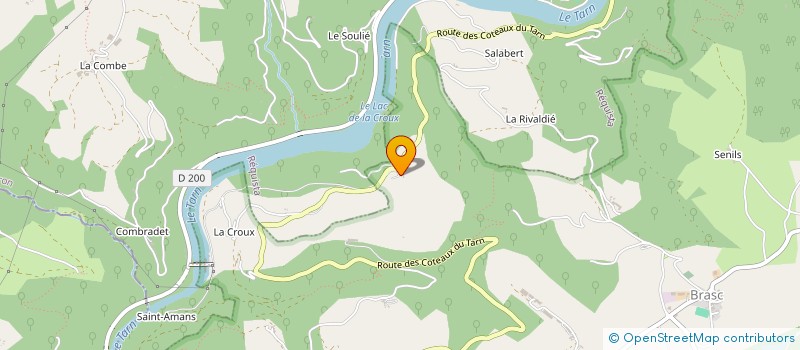 localisation de l'entreprise MONSIEUR ERIC CARISIO  BRASC