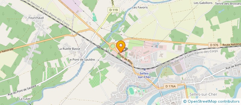 localisation de l'entreprise MONSIEUR ERIC CARRE  ROMORANTIN-LANTHENAY