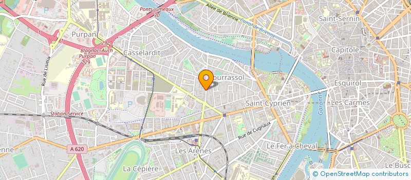 localisation de l'entreprise MONSIEUR ERIC CARRERAS à TOULOUSE