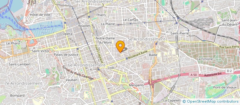 localisation de l'entreprise MONSIEUR ERIC CASINELLI à MARSEILLE
