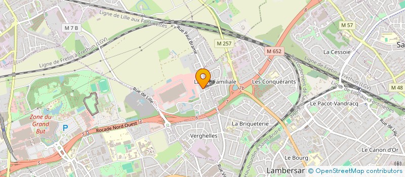 localisation de l'entreprise MONSIEUR ERIC CASPAR  LOMPRET