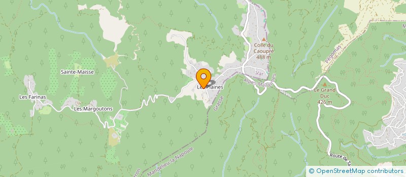 localisation de l'entreprise MONSIEUR ERIC CASPAR  CALLIAN