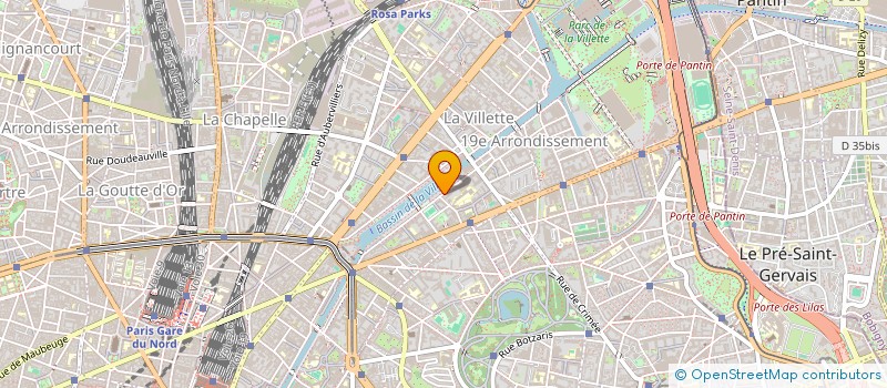 localisation de l'entreprise MONSIEUR ERIC CASSAR  PARIS