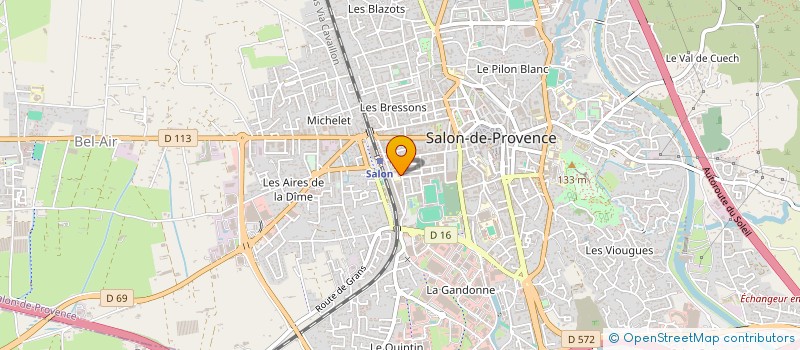 localisation de l'entreprise MONSIEUR ERIC CASTEL à SALON-DE-PROVENCE