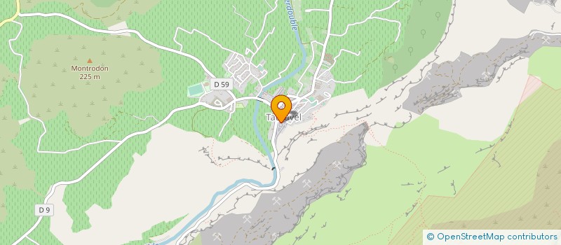 localisation de l'entreprise MONSIEUR ERIC CASTRES  TAUTAVEL