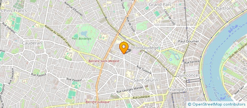 localisation de l'entreprise MONSIEUR ERIC CATTELAIN à BORDEAUX