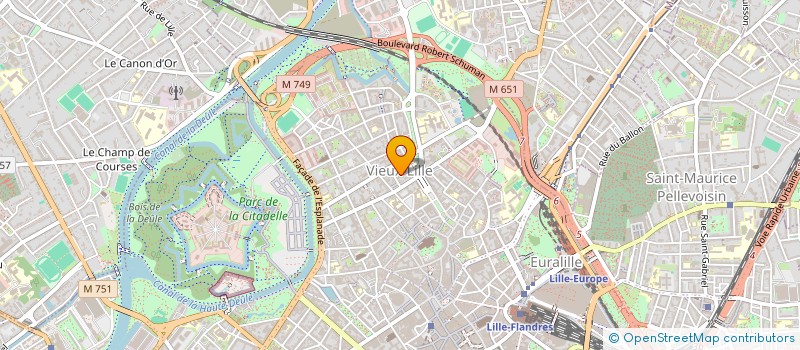 localisation de l'entreprise MONSIEUR ERIC CATTELIN à LILLE