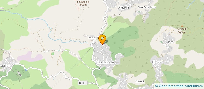 localisation de l'entreprise MONSIEUR ERIC CAU  AJACCIO