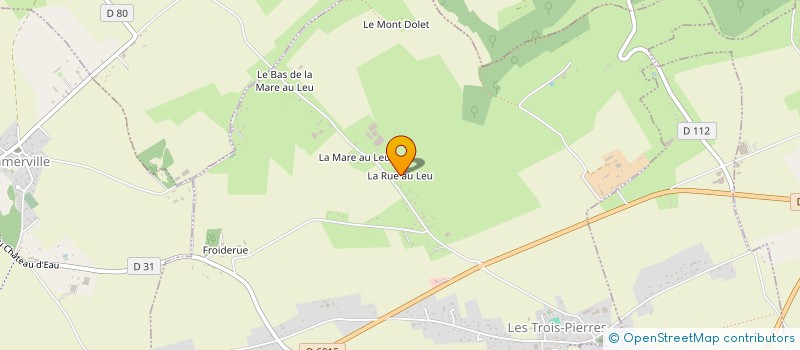 localisation de l'entreprise MONSIEUR ERIC CAUMONT  SAINT-EUSTACHE-LA-FORET