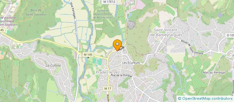 localisation de l'entreprise MONSIEUR ERIC CAUSSE  PRADES-LE-LEZ