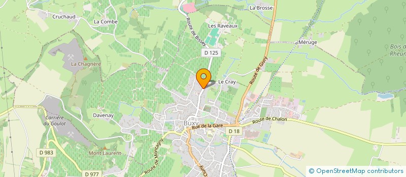 localisation de l'entreprise MONSIEUR ERIC CELIQUA  MONTCHANIN