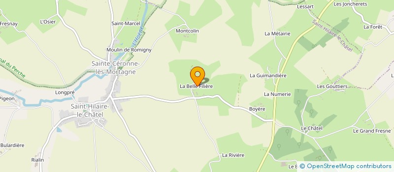 localisation de l'entreprise MONSIEUR ERIC CERDAN à SAINT-HILAIRE-LE-CHATEL