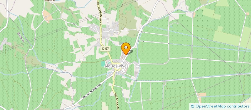 localisation de l'entreprise MONSIEUR ERIC CEYRAT  AIGUES-VIVES