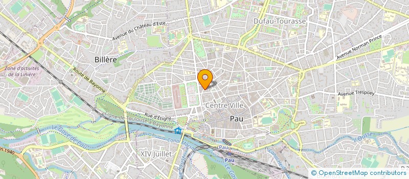 localisation de l'entreprise MONSIEUR ERIC CHABAGNO à PAU